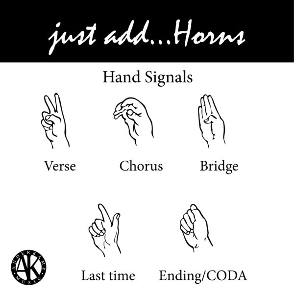 just add…Horns Hand Signals MAKE THIS EASY!!!! AnderKamp Music