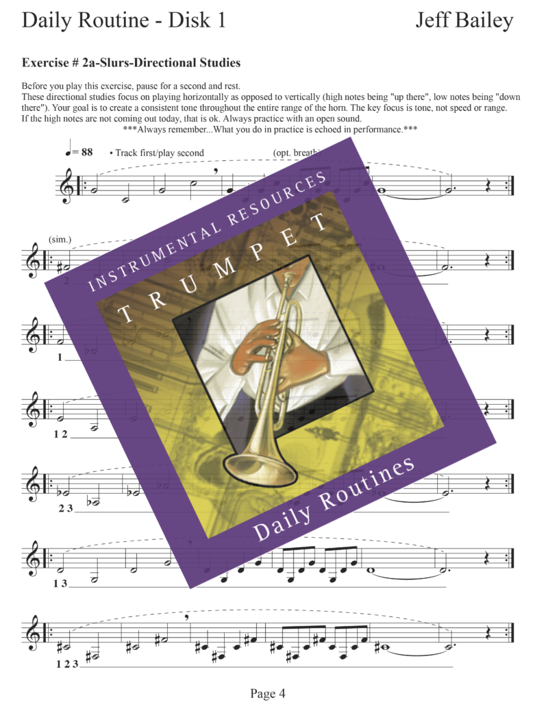(Routine 1) Daily Routines Trumpet AnderKamp Music