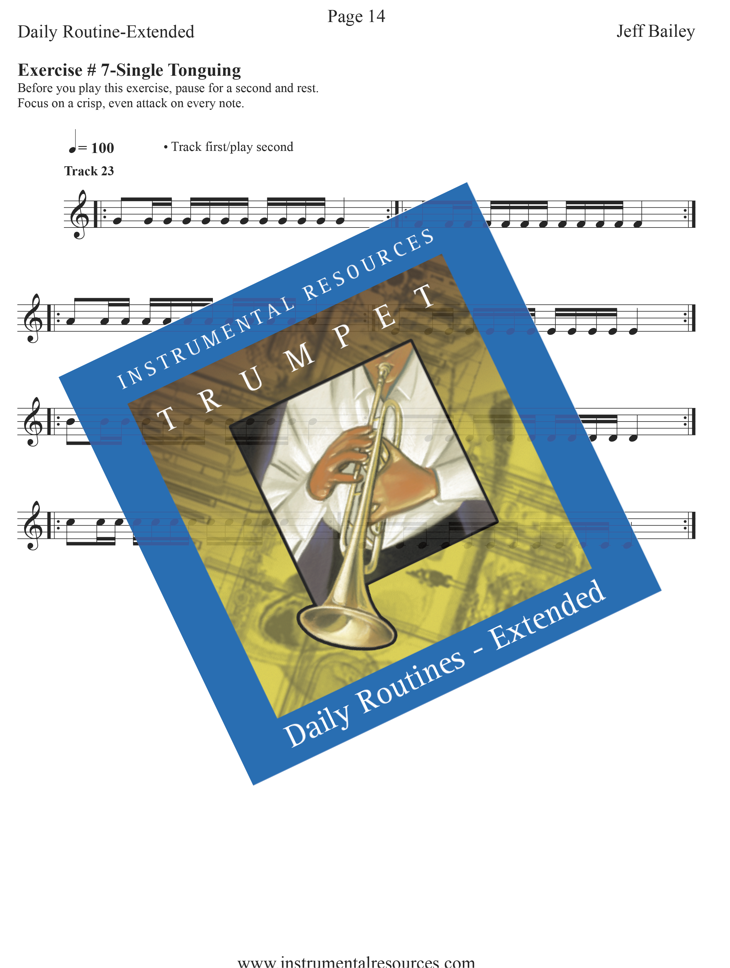 (Routine 2) Daily Routines – Extended – Trumpet - AnderKamp Music