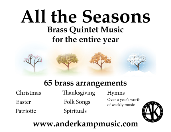 All the Seasons - All 8 Volumes of Brass Quintets