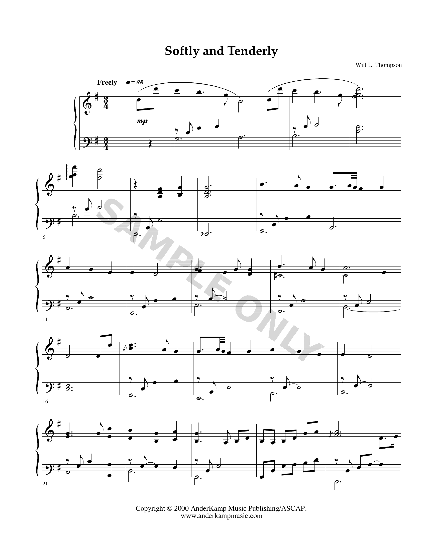Peaceful Moments for Piano – Easy Hymn Arrangements (15 Songs) - Image 3